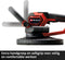 Einhell Accu Wandschuurmachine TP-DWS 18/225 Li BL Solo - Power X-Change - 18 V/Li-ion - Ø225 mm - Incl. 6x schuurschijf en 1x schuurgaas - Excl. accu en lader