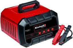 Einhell Acculader/Starter CE-BC 30 M - Laadvoltage: 12/24 V - Max. Laadstroom 12/24 V: 15/30 A - Accu's van min. 3 tot max. 600 Ah - Starthulp: 100 A (5 sec) - 2in1: Acculader en Starthulp - Geschikt voor Gel, AGM, Onderhoudsvrije loodzuur accu's