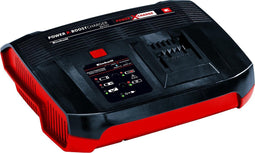 Einhell Boosterlader - Power X-Change - 18 V - Laadvermogen: 6A - Boost-modus voor snel laden - Geïntegreerde wandhouder - Geschikt voor alle Power X-Change Accu's