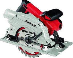 Einhell Cirkelzaag TE-CS 165 - 1200 W - 5.500 t/min - Ø165 - Max. zaagdiepte bij 90°/45°: 55/40 mm - Incl. 1x Zaagblad (Ø165x16x2,4 mm/24 T)