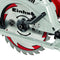 Einhell Cirkelzaag TE-CS 165 - 1200 W - 5.500 t/min - Ø165 - Max. zaagdiepte bij 90°/45°: 55/40 mm - Incl. 1x Zaagblad (Ø165x16x2,4 mm/24 T)