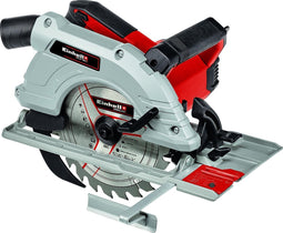 Einhell Cirkelzaag TE-CS 190/1 - 1500 W - 6.000 t/min - Ø190 - Max. zaagdiepte bij 90°/45°: 66/48 mm - Incl. 1x Zaagblad (Ø190x30x2,4 mm/24 T)