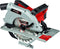 Einhell Cirkelzaag TE-CS 190/1 - 1500 W - 6.000 t/min - Ø190 - Max. zaagdiepte bij 90°/45°: 66/48 mm - Incl. 1x Zaagblad (Ø190x30x2,4 mm/24 T)