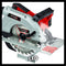 Einhell Cirkelzaag TE-CS 190/1 - 1500 W - 6.000 t/min - Ø190 - Max. zaagdiepte bij 90°/45°: 66/48 mm - Incl. 1x Zaagblad (Ø190x30x2,4 mm/24 T)