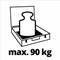 Einhell E-Case M systeemkoffer - Max. Laadvermogen: 90 kg - Universeel opbergen en transporteren van accessoires en gereedschap - Stapelbaar - Koppelbaar