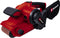 Einhell Elektrische Bandschuurmachine TC-BS 8038 - 800 W - 380 t/min - Schuuroppervlak: 142x76 mm - Bandgrootte: 533x76 mm - Incl. Stofzak en 1x Schuurband (K80)