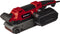 Einhell Elektrische Bandschuurmachine TE-BS 850 E - 850 W - 200-400 t/min -Schuuroppervlak: 140x75 mm - Bandgrootte: 533x75 mm - Incl. Stofopvangbak en 3x Schuurband (K80)