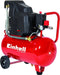 Einhell Elektrische Compressor TC-AC 190/24/8 - 1500 W - 8 bar - 24 L tank - Aanzuigcapaciteit: 165 l/min - Oliegesmeerd