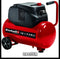Einhell Elektrische Compressor TC-AC 200/24/8 OF - 1200 W - 8 bar - 24 L tank - Aanzuigcapaciteit: 180 l/min - Olievrij