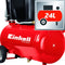 Einhell Elektrische Compressor TE-AC 230/24/8 - 1500 W - 8 bar - 24 L tank - Aanzuigcapaciteit: 230 l/min - Oliegesmeerd