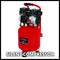 Einhell Elektrische Compressor TE-AC 24 Silent - 750 W - 8 bar - 24 L tank - Aanzuigcapaciteit: 135 l/min - 57 dB (Stiller dan normale compressoren) - Olievrij