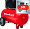 Einhell Elektrische Compressor TE-AC 270/50/10 - 1800 W - 10 bar - 50 L tank - Aanzuigcapaciteit: 270 l/min - Oliegesmeerd
