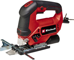Einhell Elektrische Decoupeerzaag TC-JS 90 - 650 W - Slagfrequentie 800-3000 t/min - Slaghoogte: 22 mm - Versteksneden: max. 45° - Incl. 1 zaagblad