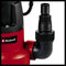 Einhell Elektrische Dompelpomp GC-SP 3580 LL - 350 W - 8000 l/u - Max. opvoerhoogte: 7,5 m - Max. dompeldiepte: 7 m - Afzuigend tot: 1 mm - Traploos instelbare vlotterschakelaar