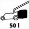 Einhell Elektrische Grasmaaier GC-EM 1800/43 - 1800 W - Maaibreedte: 43 cm - 50 L opvangbak - Aanbevolen gazonoppervlakte: tot 800 m² - Maaihoogte: 20-65 mm