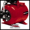 Einhell Elektrische Hydrofoorpomp GC-WW 6538 - 650 W - 3800 l/u - 3,6 bar - Inhoud drukvat: 20 L - Max. opvoerhoogte: 36 m