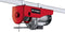 Einhell Elektrische Kabeltakel TC-EH 500 - 800 W - 250 kg op 11,5 m - 500 kg op 5,7 m (met katrol) - Noodstop - Automatische rem - Incl. katrol