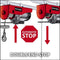 Einhell Elektrische Kabeltakel TC-EH 500 - 800 W - 250 kg op 11,5 m - 500 kg op 5,7 m (met katrol) - Noodstop - Automatische rem - Incl. katrol