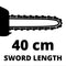 Einhell Elektrische Kettingzaag GE-EC 2240 - 2200 W - Zwaardlengte: 40,6 cm - Max. Zaaglengte: 37,5 cm - Kettingsnelheid: 15 m/s - Oregon-ketting en kwaliteitszwaard