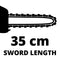 Einhell Elektrische Kettingzaag GH-EC 1835 - 1800 W - Zwaardlengte: 35,6 cm - Max. Zaaglengte: 32,5 cm - Kettingsnelheid: 13,5 m/s