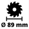 Einhell Elektrische Mini Handcirkelzaag TC-CS 89 - 600 W - Ø89 mm - Maximale zaagdiepte: 27 mm