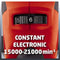 Einhell Elektrische Multitool TE-MG 200 CE - 200 W - Constante elektronica - Stofafzuiging - Incl. 6x schuurpapier, Schraper en Zaagblad