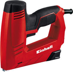 Einhell Elektrische Nietmachine TC-EN 20 E - 20 schoten/min - Voor nietjes type 53 / spijkers type 47 - Elektronische slagkrachtselectie - Incl. 1000 nietjes/500 spijkers