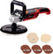Einhell Elektrische Polijst-/ Schuurmachine CC-PO 1100/1E - 1.100 W - Ø 180 mm - Incl 9 accessoires