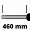 Einhell Elektrische Telescopische Heggenschaar GC-HH 9046 - 900 W - Snoeilengte 41,2 cm - Tandafstand 20 mm - Bereik 1,97 m - Verlengbaar tot 2,60 m - Kantelbaar snoeiopzetstuk