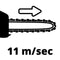 Einhell Elektrische Telescopische Kettingzaag GC-EC 7520 T - 750 W - Zwaardlengte: 20 cm - Max. Zaaglengte: 18 cm - Kettingsnelheid: 11 m/s - Verlengbaar tot 257 cm