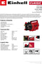 Einhell Elektrische Tuinpomp GC-GP 1045 - 1050 W - 4500 l/u - 4,8 bar - Max. opvoerhoogte: 48 m - Max. Zuighoogte: 8 m