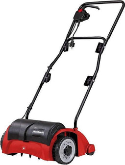 Einhell Elektrische Verticuteerder GC-ES 1231/1 - 1200 W - Voor gazons tot 300 m² - Tot 9 mm werkdiepte - 16 messen - 28 L opvangbak