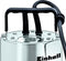Einhell Elektrische Vuilwaterpomp GC-DP 1020 N - 1000 W - 18000 l/u - Vuil tot Ø20 mm - Traploos instelbare vlotterschakelaar - Behuizing van RVS - Incl. universele slangaansluitingen