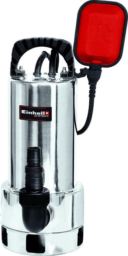 Einhell Elektrische Vuilwaterpomp GC-DP 9035 N - 900 W - 18000 l/u - Vuil tot Ø35 mm - Traploos instelbare vlotterschakelaar - RVS pomphuis