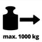 Einhell Handlier TC-LW 1000 - Maximaal trekgewicht: 1000 kg - Maximale afstand: 1,2 m - Automatische rem