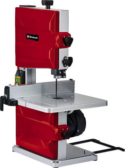 Einhell Lintzaag TC-SB 200/1 - 250 W - 1400 t/min - Uitlading: 200 mm - Zaaglint: 1400x6,4 mm - Aantal tanden: 6/25 mm - Zaaghoogte: 90°/45°: 80/45 mm - Afzuigadapter: Ø36 mm - Incl. Parallelaanslag en Duwstok