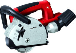 Einhell Muurfrees TC-MA 1300 - 1320 W - Ø125 mm - Groefdiepte 8-30 mm - Groefbreedte 8-26 mm - Stofafzuiging - Incl. 2x diamantslijpschijven