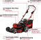 Einhell Professional Accu Grasmaaier GP-CM 36/47 S HW Li Kit - Power X-Change - 36 V/Li-ion - Maaibreedte: 47 cm - Aanbevolen gazonoppervlakte: tot 700 m² - Zelfrijdend - Mulching functie - Incl. 4x 4,0 Ah accu en 2x Twincharger