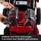 Einhell Professional Accu Grasmaaier GP-CM 36/47 S HW Li Kit - Power X-Change - 36 V/Li-ion - Maaibreedte: 47 cm - Aanbevolen gazonoppervlakte: tot 700 m² - Zelfrijdend - Mulching functie - Incl. 4x 4,0 Ah accu en 2x Twincharger