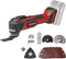 Einhell Professional Accu Multitool TP-MG 18 Li BL Solo - Power X-Change - 18 V/Li-ion - Incl. 9x schuurpapier en 4 verschillende zaagbladen - Excl. accu en lader