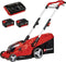 Einhell RASARRO 36/40 (2x4.0Ah) Grasmaaier Accu Incl. 2 accu's, Instelbare trekstang 18 V Snijbreedte max. 40 cm Geschi