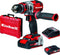 EINHELL TE-CD 18 Li Kit 2.0 Ah Koolborstelloos Accu Boor-/Schroefmachine, 2 accu's, Power X-Change
