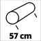 Einhell Tuinwals GC-GR 57 - Werkbreedte: 57cm - Diameter: 32cm - Zijdelingse vulmogelijkheid (water en zand) met sluiting