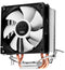 Nox Hummer H-190 - CPU Ventilator 100W 600-2200 RPM 4 pin (PWM) - Zwart-wit
