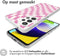 iMoshion Hoesje Geschikt voor Samsung Galaxy A53 Hoesje Siliconen - iMoshion Design hoesje - Roze / Retro Pink Check