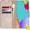 Accezz Galaxy A52/A52s/A52 (5G) - Wallet Softcase Bookcase - 3 pashouders - goud