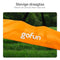 Gofun Voetbaldoel - Set van 2 - Opvouwbaar - 90 x 60 x 60 cm - Zwart/Oranje (set van 2)