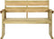 vidaXL - Tuinbank - 121 - cm - geïmpregneerd - grenenhout