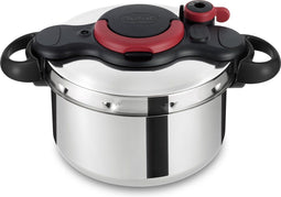 Tefal Clipso Minut Easy - Snelkookpan 6 liter - Ø 22 cm - RVS