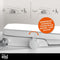 EISL Bidet Douche WC-zitting Opzetstuk - Soft Close - Afklikbaar, wit